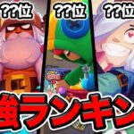 【ブロスタ】元世界一によるラリロリ下方後の最強キャラランキング【kuru】